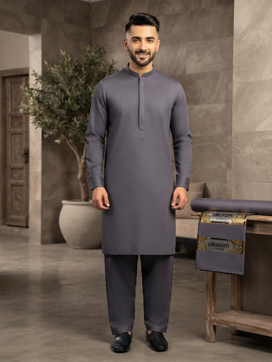 Special Al Karam Cotton (Grey-H)