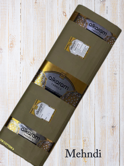 Special Al Karam Cotton (Mehndi)