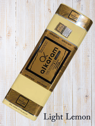 Special Al Karam Cotton (Light Lemon)