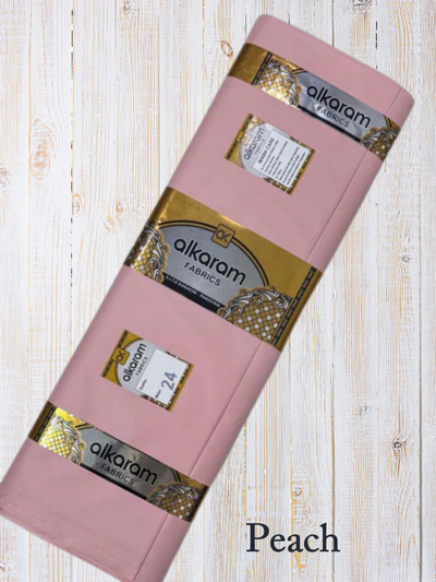 Special Al Karam Cotton (Peach)